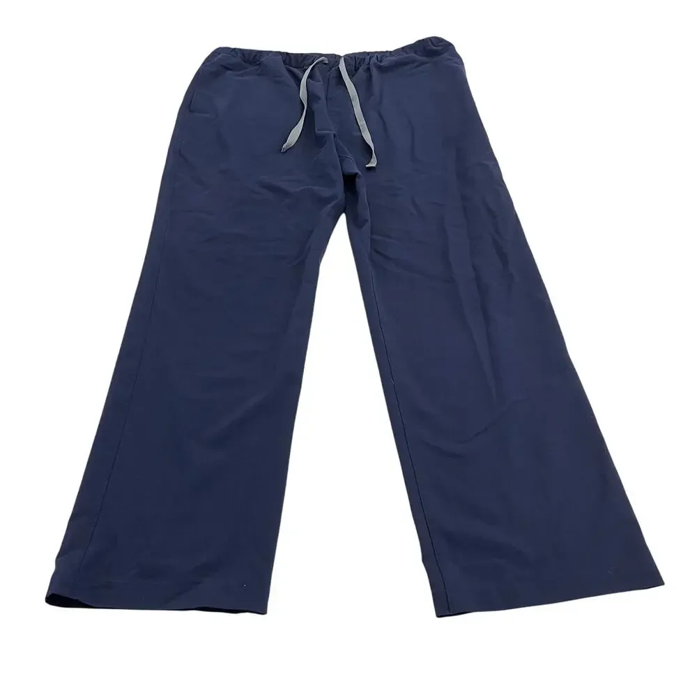 FIGS Pisco Straight-Leg Scrub Pants Healthcare Medical Navy Size XXL